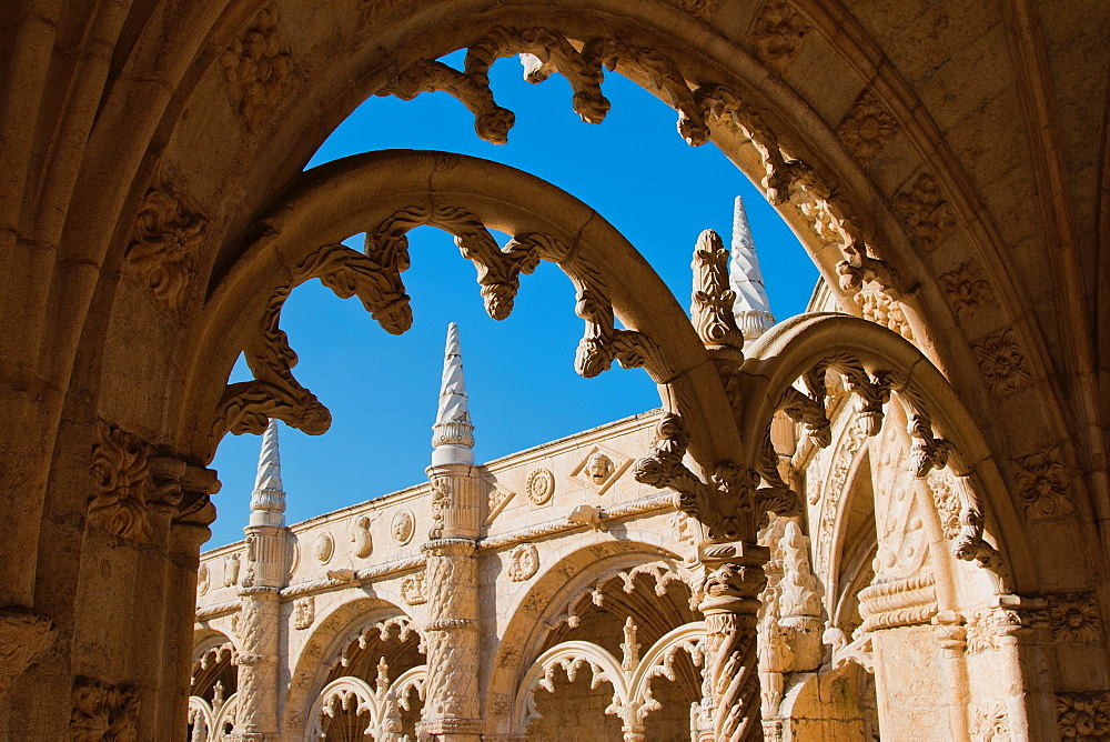 Jeronimos Monastery, UNESCO World Heritage Site, Belem, Lisbon, Portugal, Europe