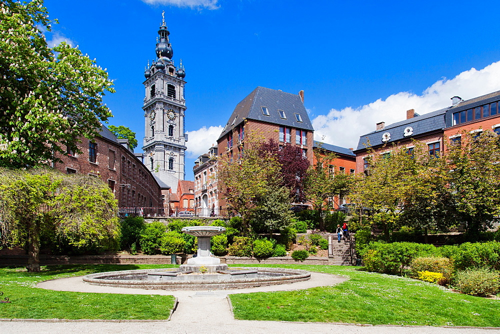 Beffroi (Belfry), Mons, Wallonia, Belgium, Europe