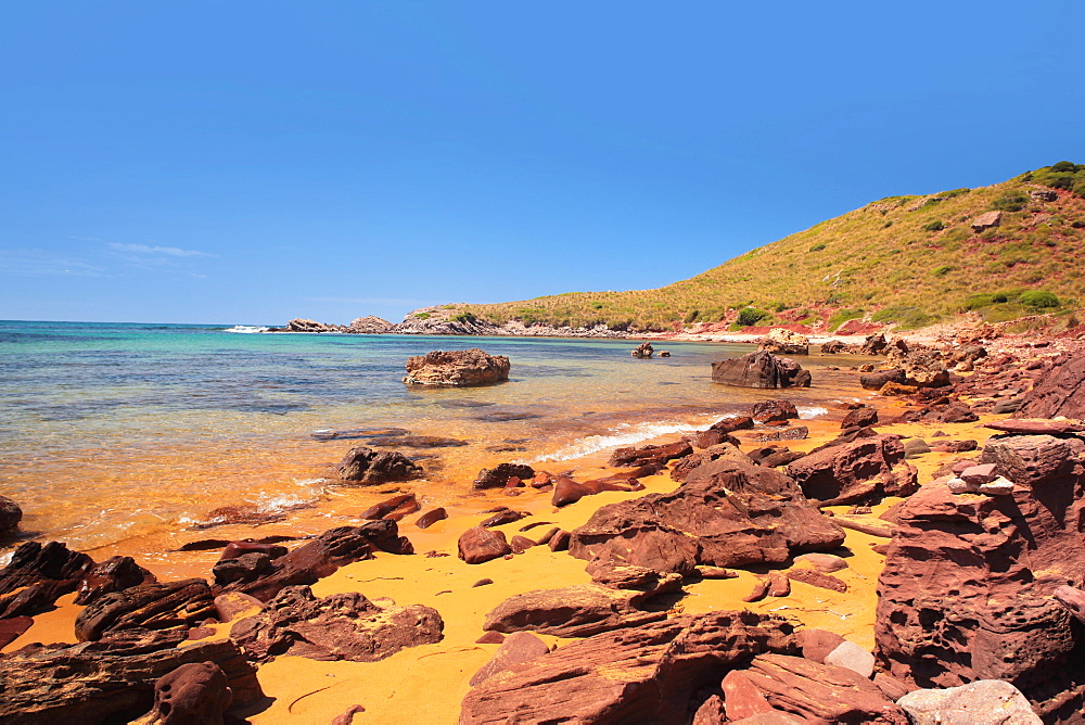 Cavalleria beach, Minorca, Balearic Islands, Spain, Mediterranean, Europe