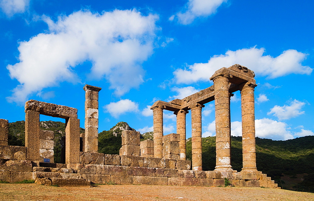 Antas temple, and ancient temple in  Fluminimaggiore, Iglesiente, Sardinia, Italy, Europe