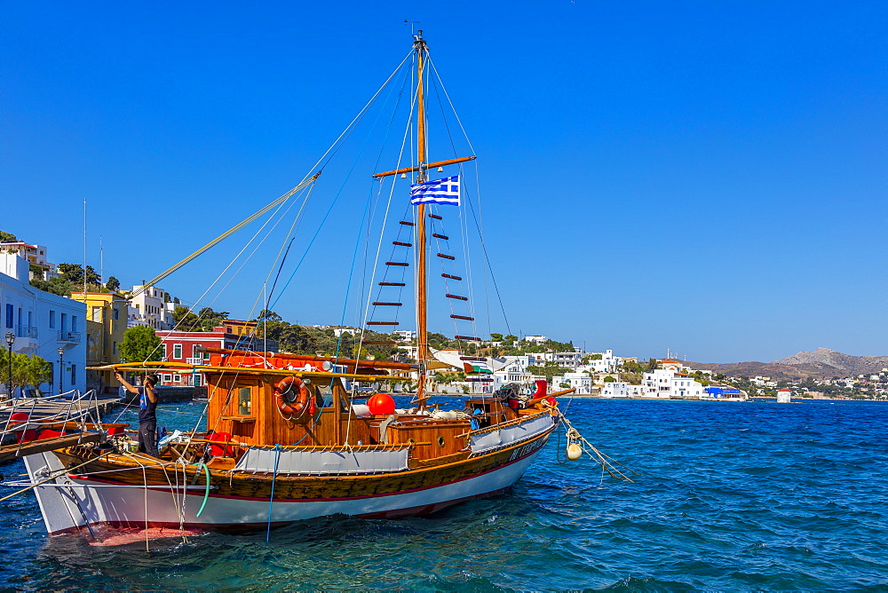 Aghia Marina, Leros Island, Dodecanese, Greek Islands, Greece, Europe