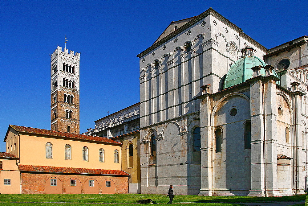 The Cathedral of San Martino, Lucca, Tuscany, Italy, Europe