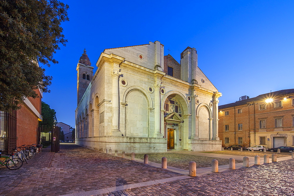 The Malatesta temple, Rimini, Emilia Romagna, Italy, Europe