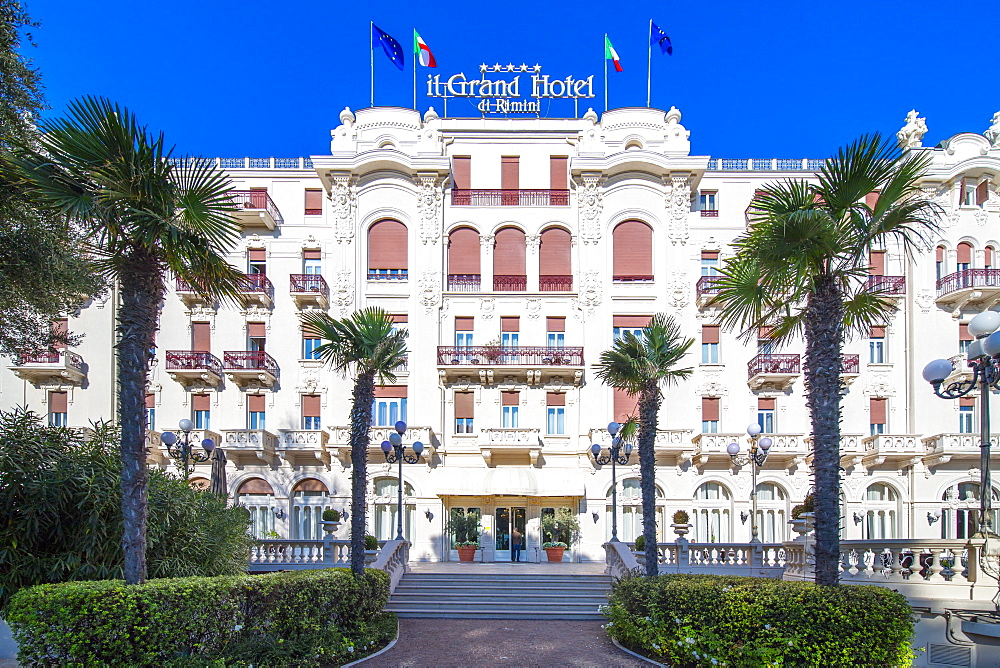 The Grand Hotel, Rimini, Emilia Romagna, Italy, Europe