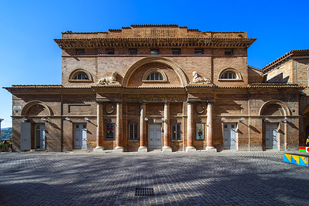 Sanzio Theater, Urbino, Marche, Italy, Europe