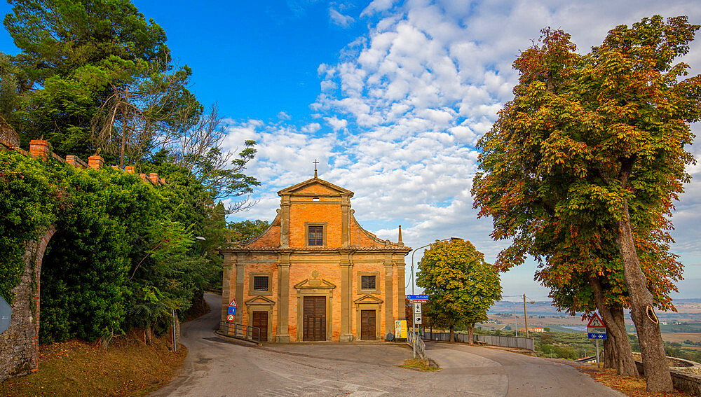 Church of the Madonna della Sbarra, Panicale, Umbria, Italy, Europe