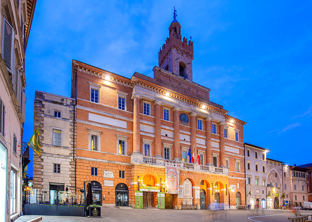 City Hall of Foligno, Perugia, Umbria, Italy, Europe