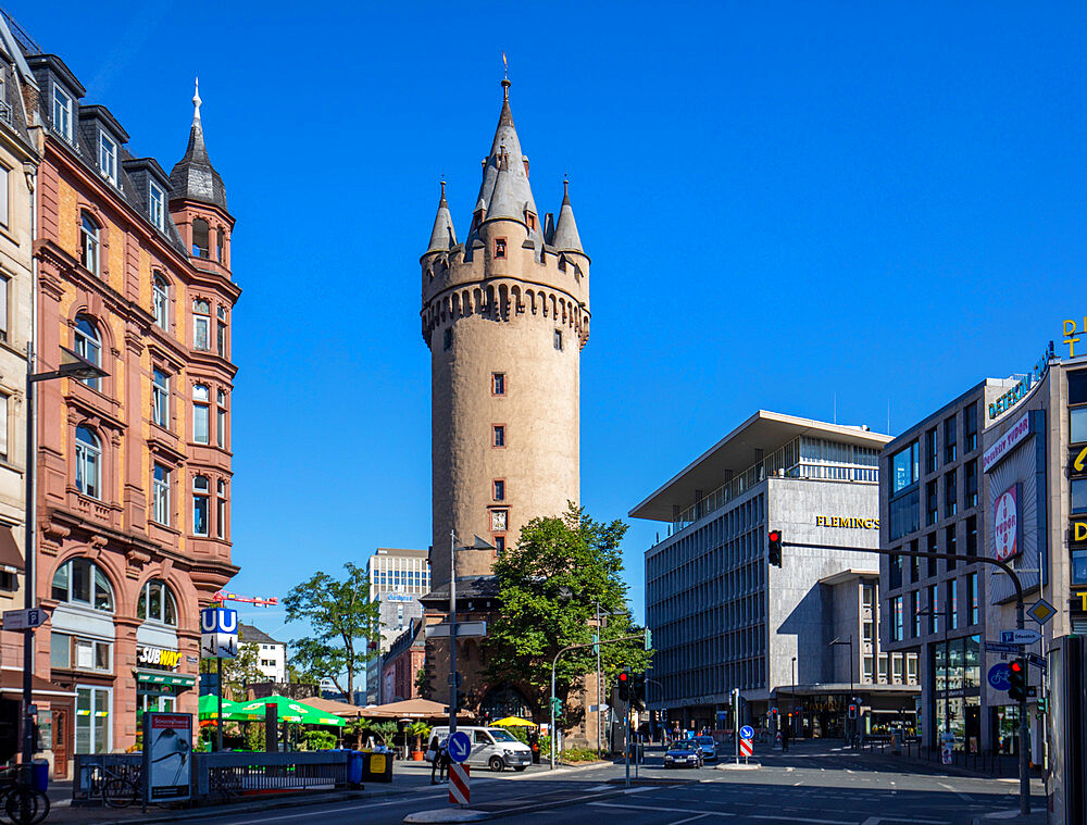 The Escheinheimer Tor, Frankfurt am Main, Hesse, Germany, Europe