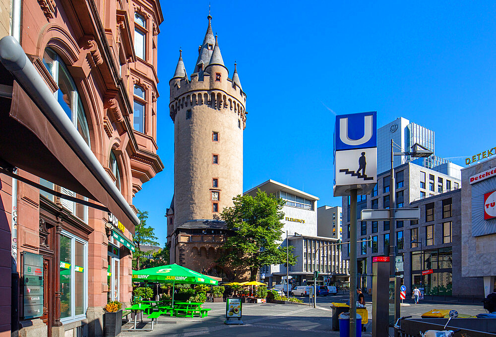 The Escheinheimer Tor, Frankfurt am Main, Hesse, Germany, Europe