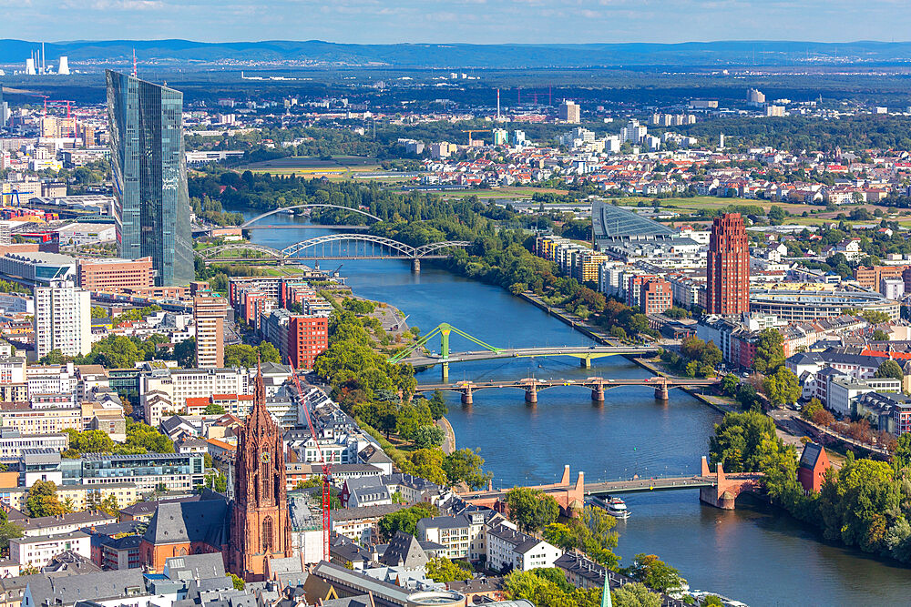 Main Tower, Frankfurt am Main, Hesse, Germany, Europe