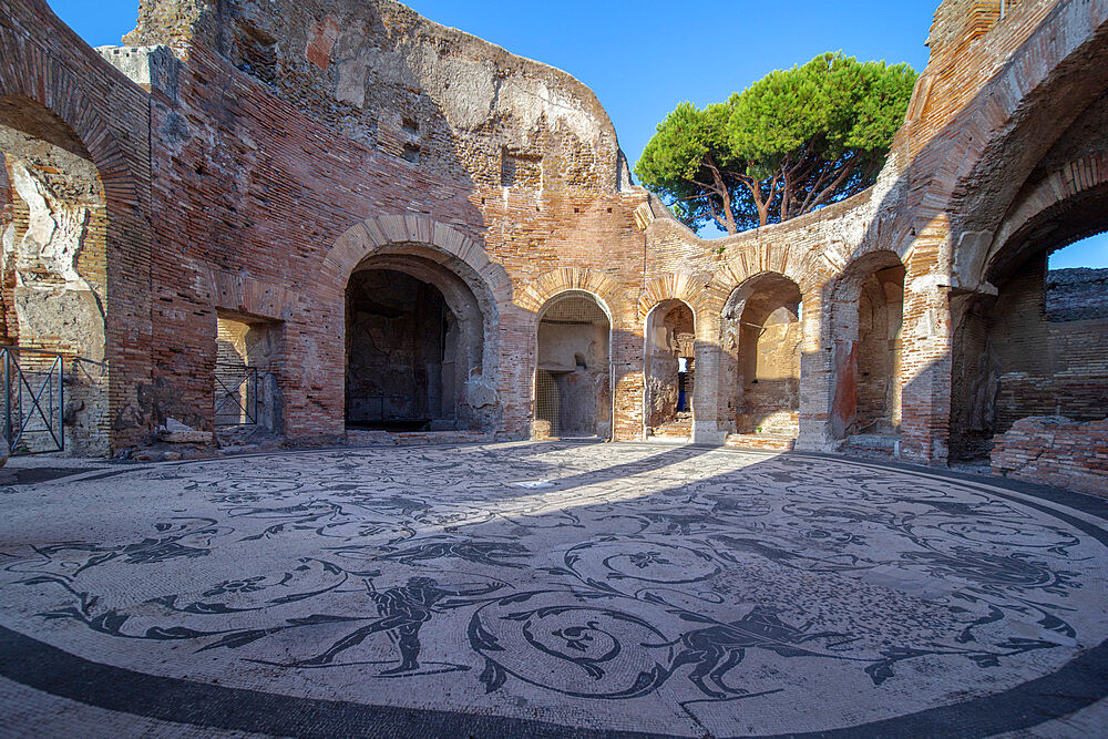 Terme dei Sette Sapienti, Ostia Antica, Rome, Lazio, Italy, Europe