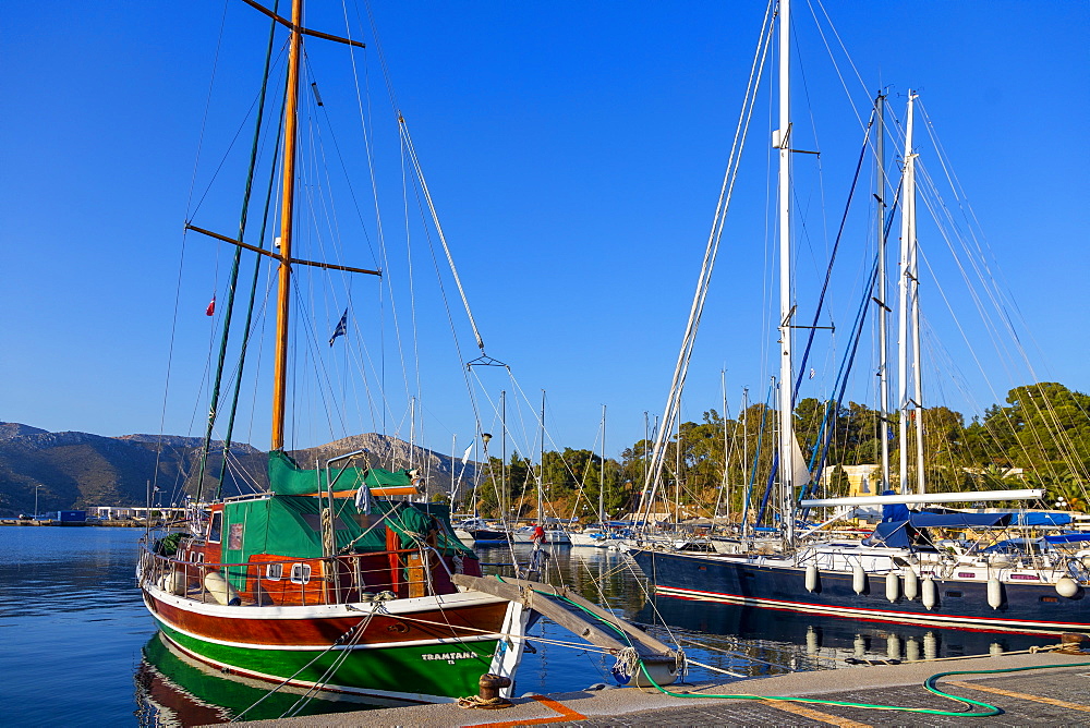 Lakki, Leros Island, Dodecanese, Greek Islands, Greece, Europe