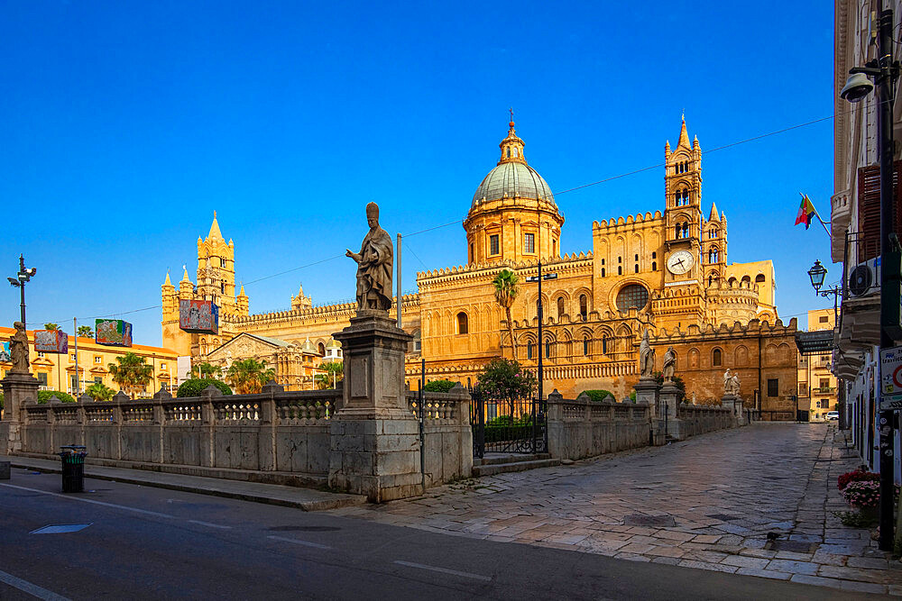 The Cathedral, UNESCO World Heritage Site, Palermo, Sicily, Italy, Europe