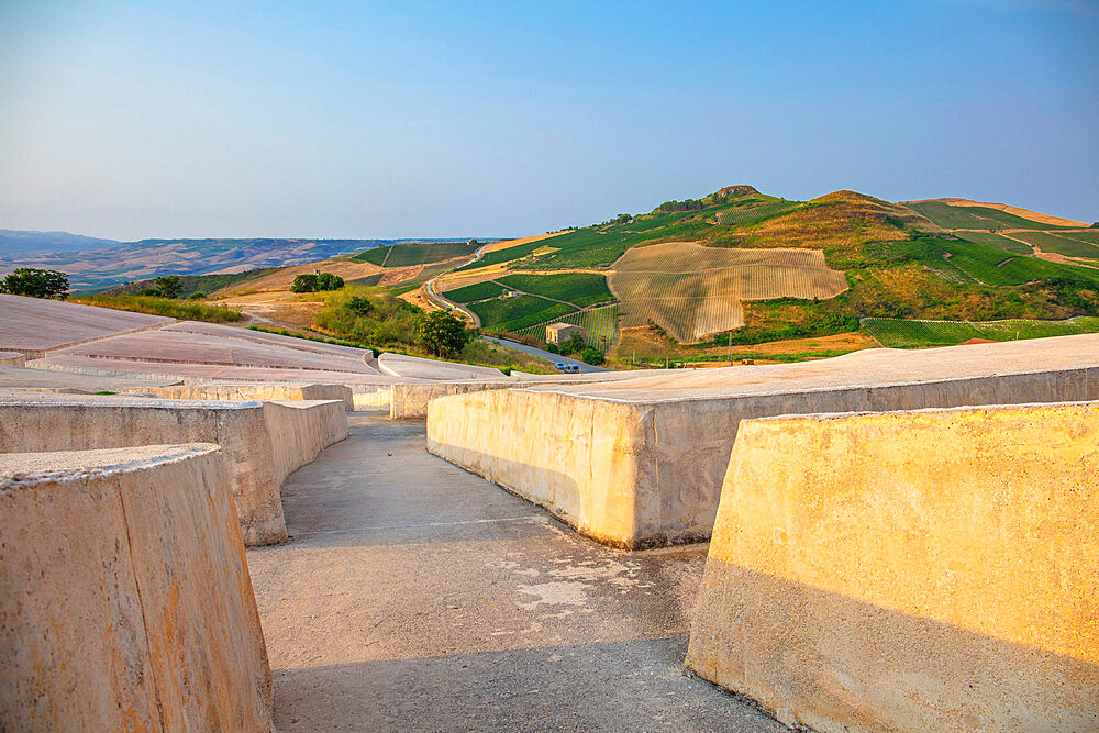 Cretto di Burri, Gibellina, Sicily, Italy, Europe