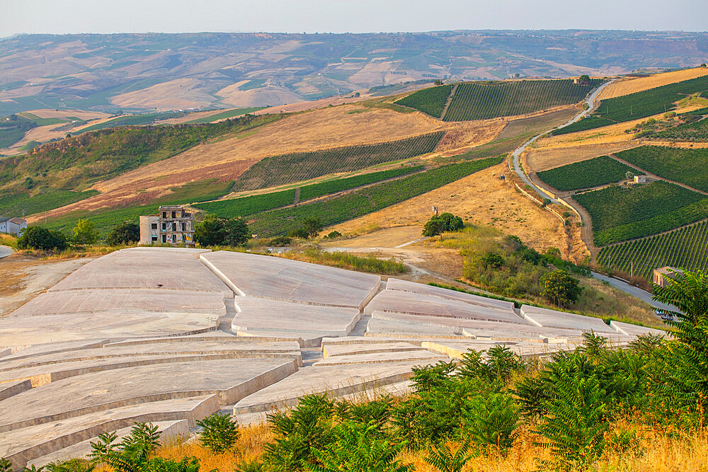 Cretto di Burri, Gibellina, Sicily, Italy, Europe