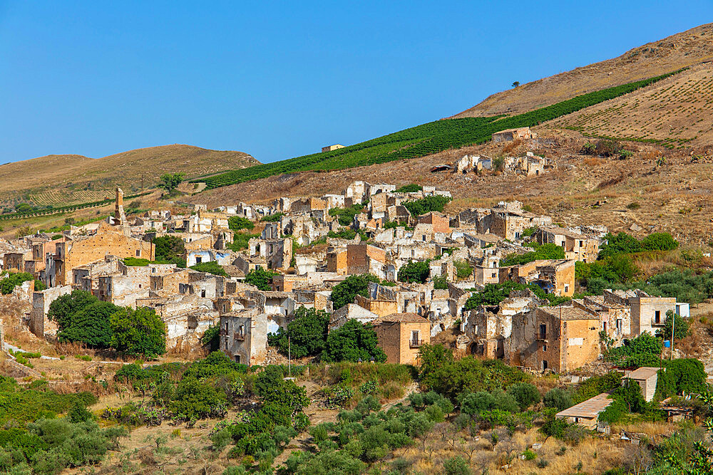 Poggioreale, Trapani, Sicily, Italy, Europe