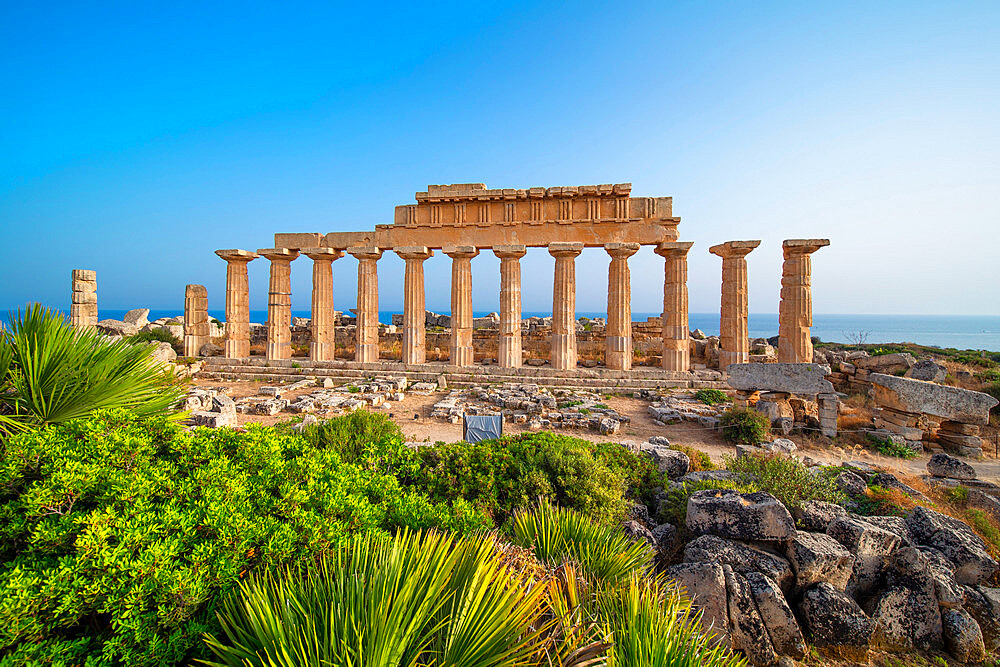 Temple R, Selinunte, Castelvetrano, Trapani, Sicily, Italy, Europe