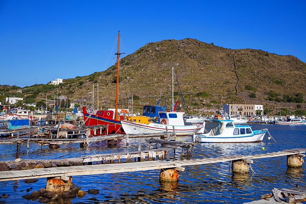 Skala, Isle of Patmos, Dodecanese, Greek Islands, Greece, Europe