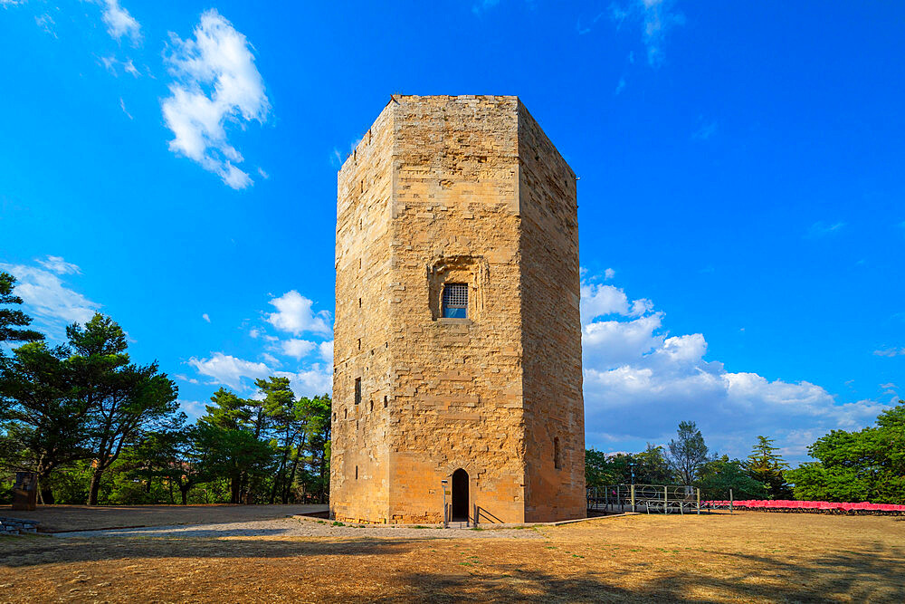 Tower of Federico II, Enna, Sicily, Italy, Europe