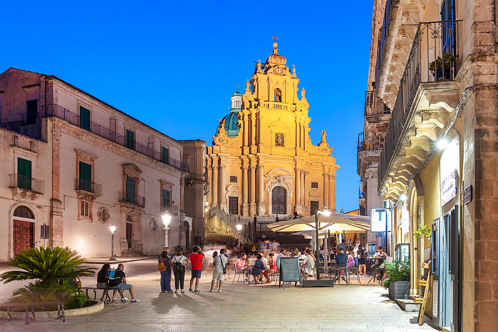 San Giorgio Cathedral, Ragusa Ibla, Val di Noto, UNESCO World Heritage Site, Sicily, Italy, Europe