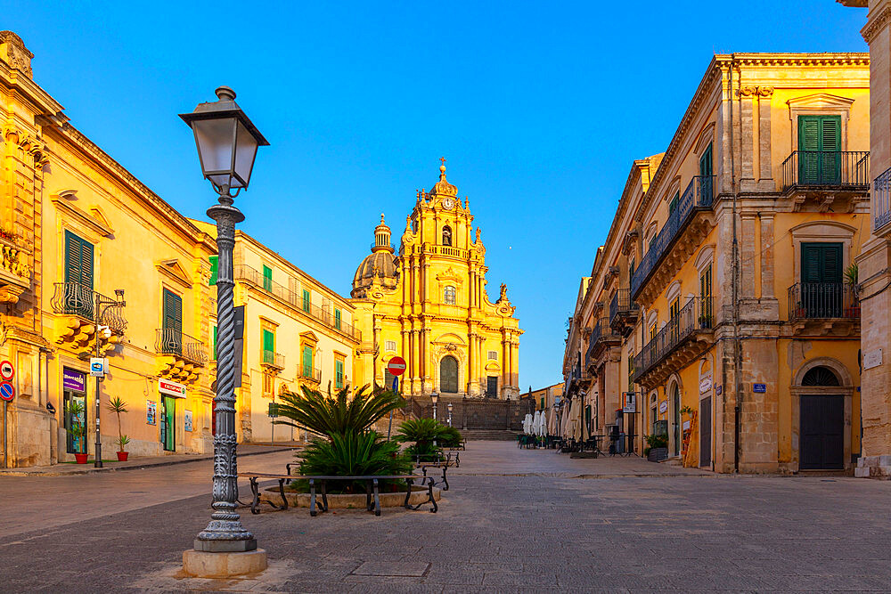 San Giorgio Cathedral, Ragusa Ibla, Val di Noto, UNESCO World Heritage Site, Sicily, Italy, Europe