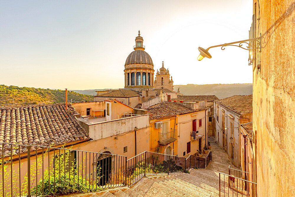 San Giorgio Cathedral, Ragusa Ibla, Val di Noto, UNESCO World Heritage Site, Sicily, Italy, Europe