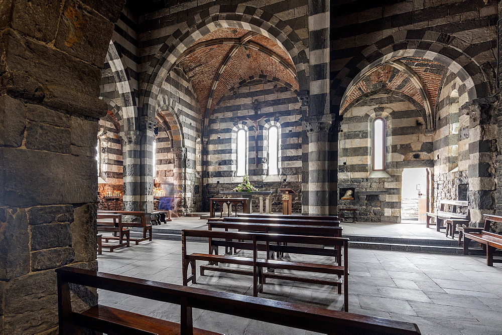 Church of S. Pietro, Portovenere, Liguria, Italy, Europe