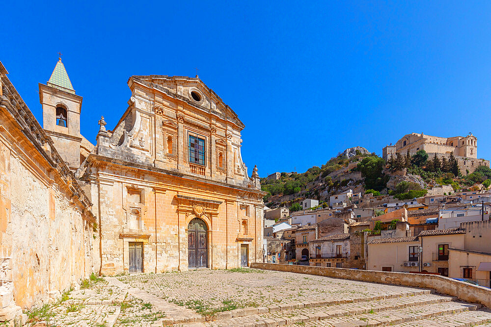 Church of Sant'Ignazio di Loyola, parish of San Guglielmo, Scicli, Val di Noto, UNESCO World Heritage Site, Ragusa, Sicily, Italy, Europe