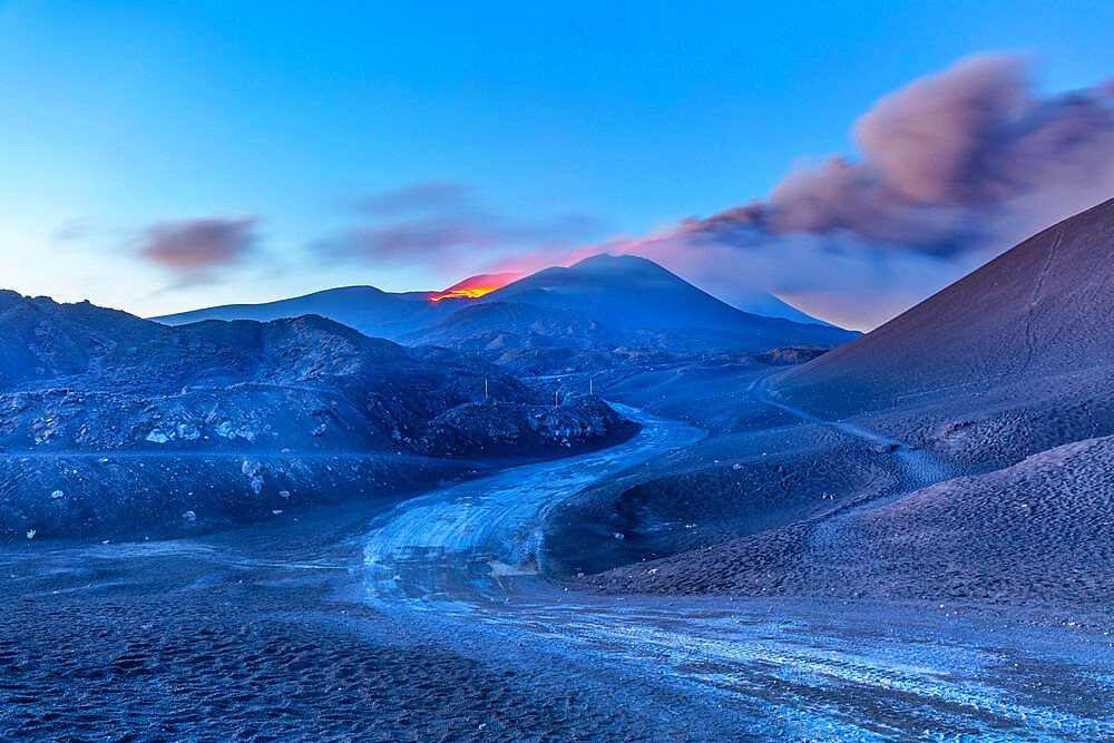 Etna South, Mount Etna, UNESCO World Heritage Site, Catania, Sicily, Italy, Europe