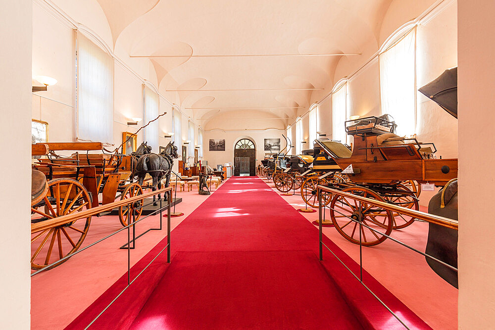 Castello della Mandria, Venaria, Turin, Piedmont, Italy, Europe