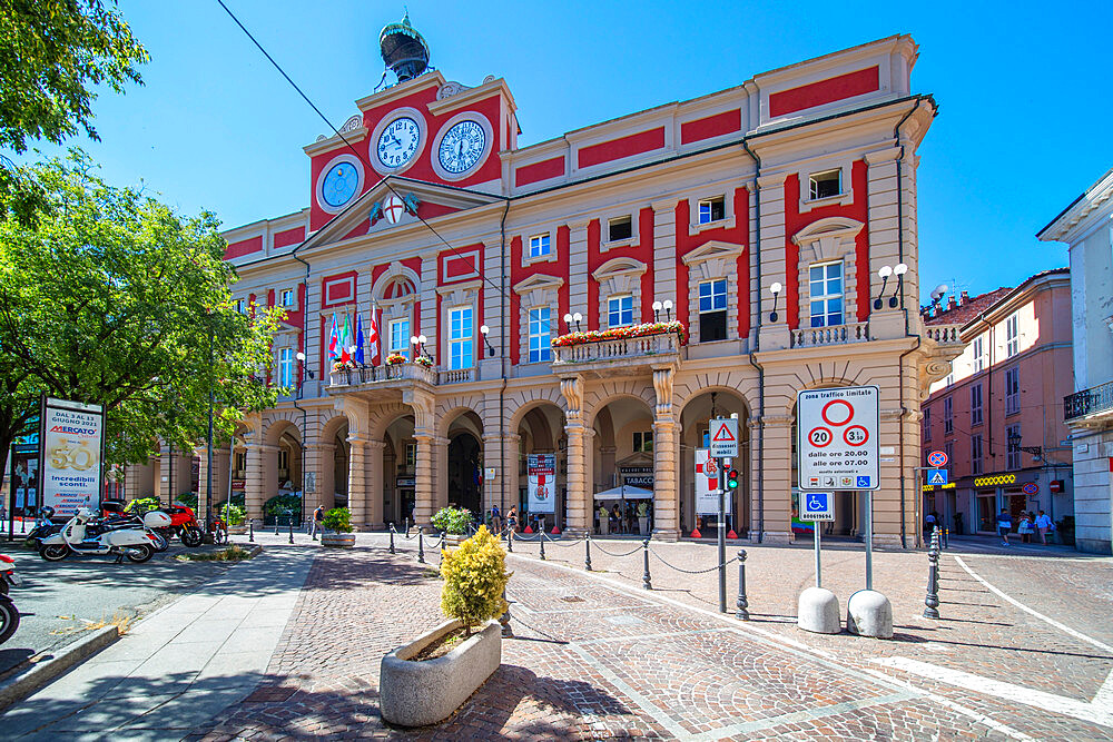 City Hall, Alessandria, Piedmont, Italy, Europe