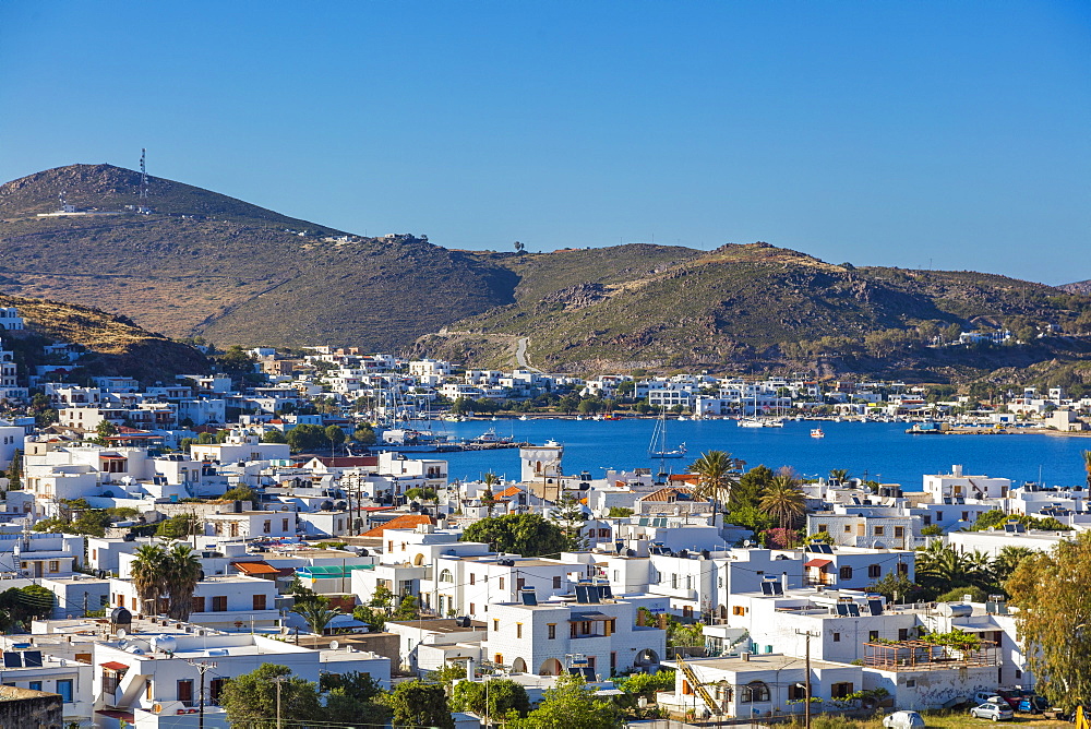 Skala, Isle of Patmos, Dodecanese, Greek Islands, Greece, Europe