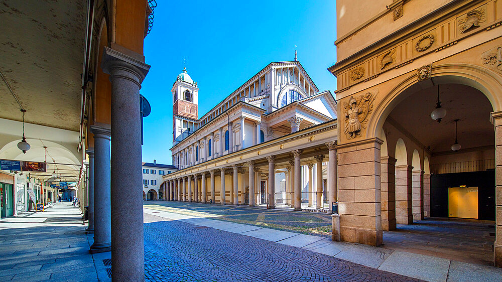 The Cathedral of Santa Maria Assunta, Novara, Piedmont, Italy, Europe