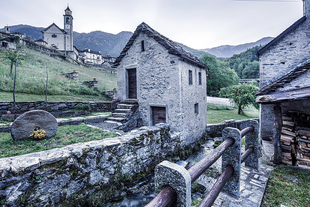 Hamlet of Canova, Crevoladossola, Val d'Ossola, V.C.O. (Verbano-Cusio-Ossola), Piedmont, Italy, Europe