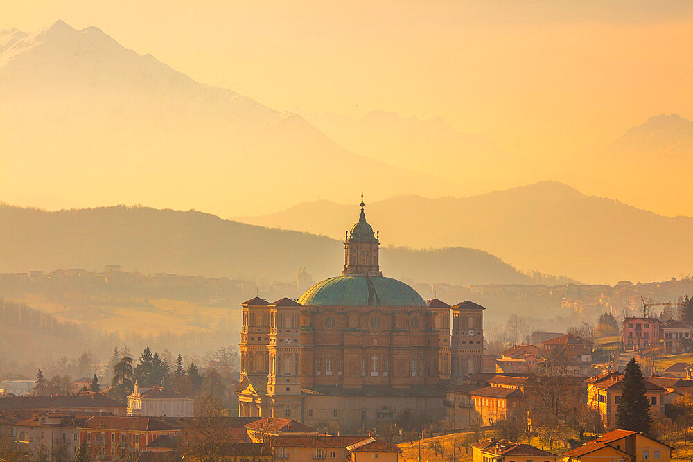 Sanctuary of Vicoforte, Vicoforte, Cuneo, Piemonte, Italy, Europe