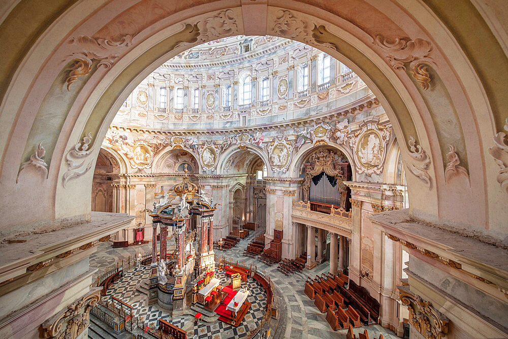 Sanctuary of Vicoforte, Vicoforte, Cuneo, Piemonte, Italy, Europe