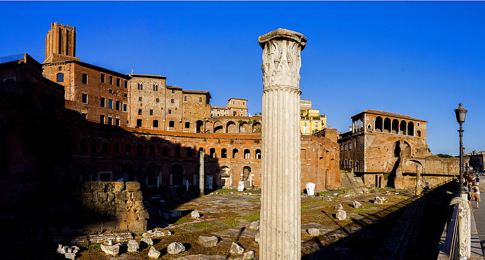 Foro Traiano (Trajan's Forum), UNESCO World Heritage Site, Rome, Lazio, Italy, Europe