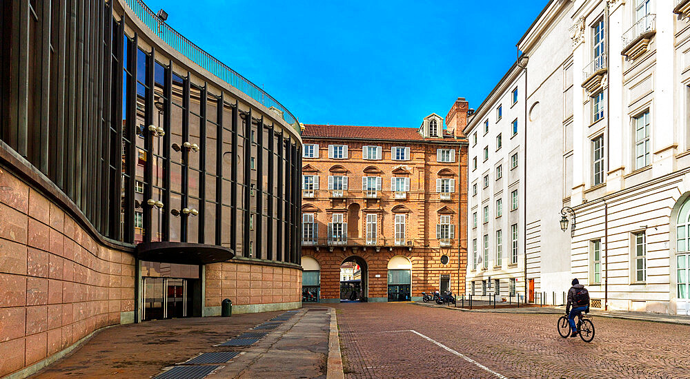 The New Royal Theater, 1973, project by Carlo Mollino, Turin, Piedmont, Italy, Europe