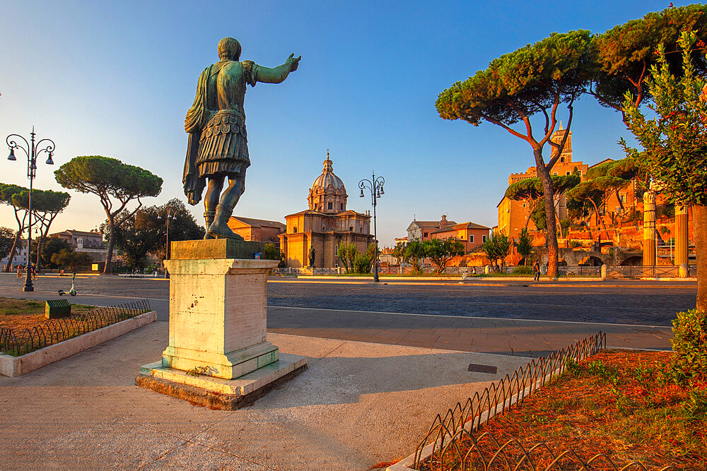 Via dei Fori Imperiali, Rome, Lazio, Italy, Europe