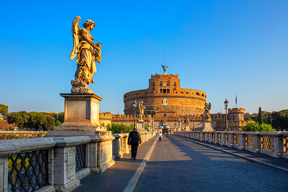 Castel Sant'Angelo, UNESCO World Heritage Site, Rome, Lazio, Italy, Europe