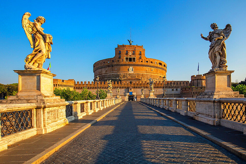 Castel Sant'Angelo, UNESCO World Heritage Site, Rome, Lazio, Italy, Europe