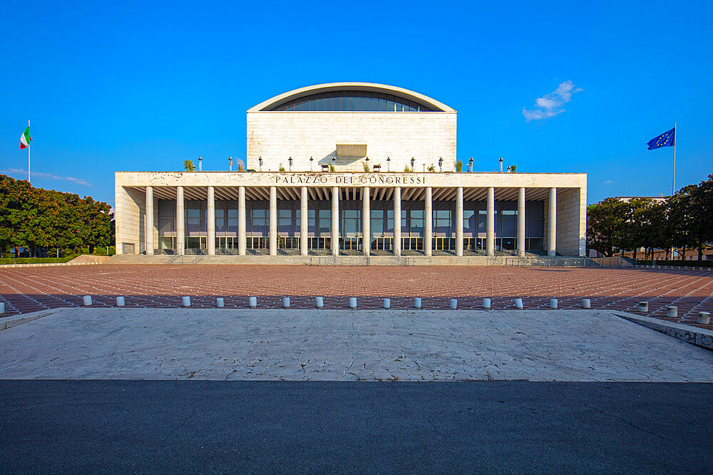 Palazzo dei Congressi, EUR District, Rome, Lazio, Italy, Europe