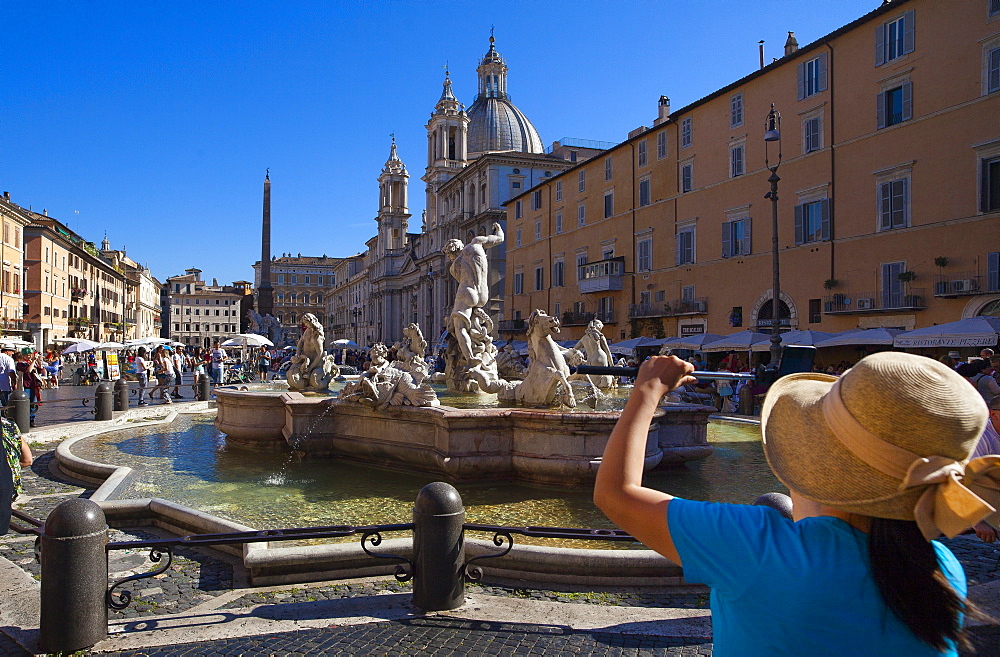 Piazza Navona, Rome, Lazio, Italy, Europe