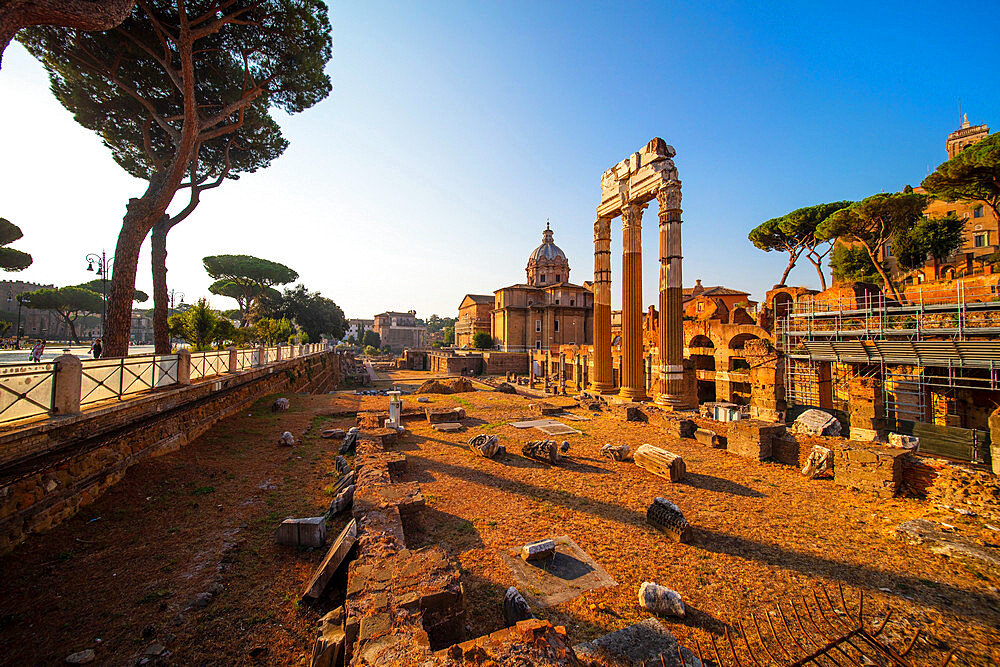 Fori Imperiali, UNESCO World Heritage Site, Rome, Lazio, Italy, Europe