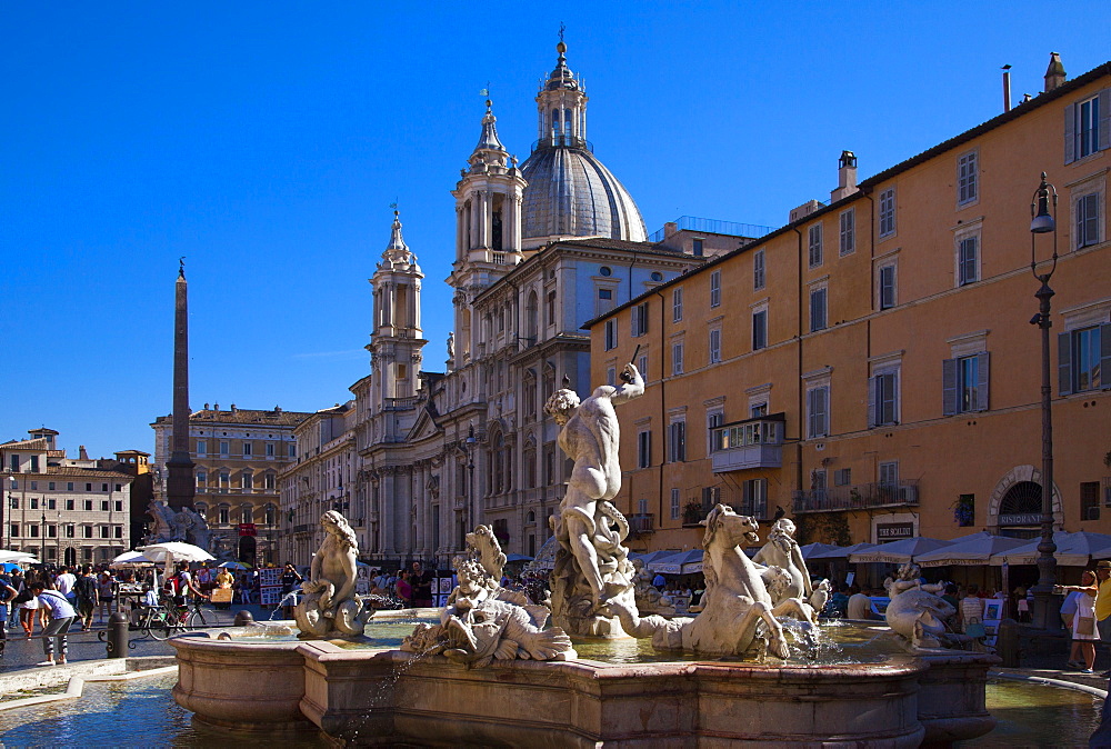 Piazza Navona, Rome, Lazio, Italy, Europe