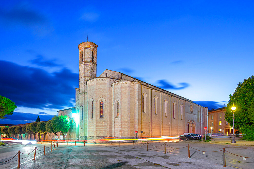 Church of San Francesco, Gubbio, Province of Perugia, Umbria, Italy, Europe