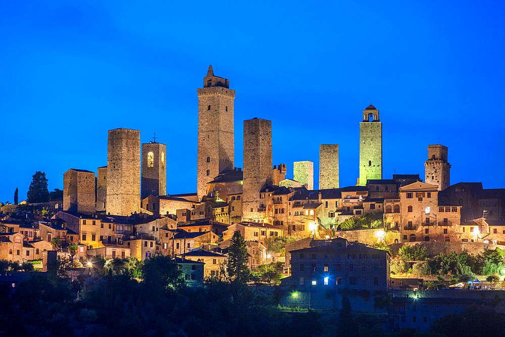 San Gimignano, UNESCO World Heritage Site, Siena, Tuscany, Italy, Europe