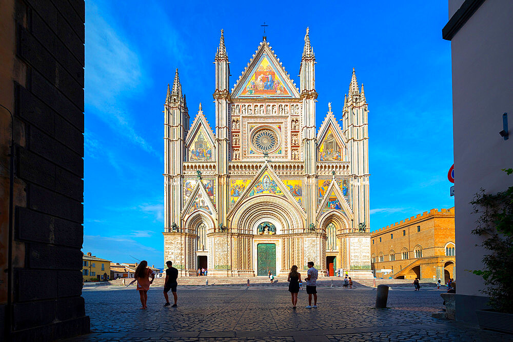 The Cathedral Basilica of Santa Maria Assunta, Orvieto, Terni, Umbria, Italy, Europe