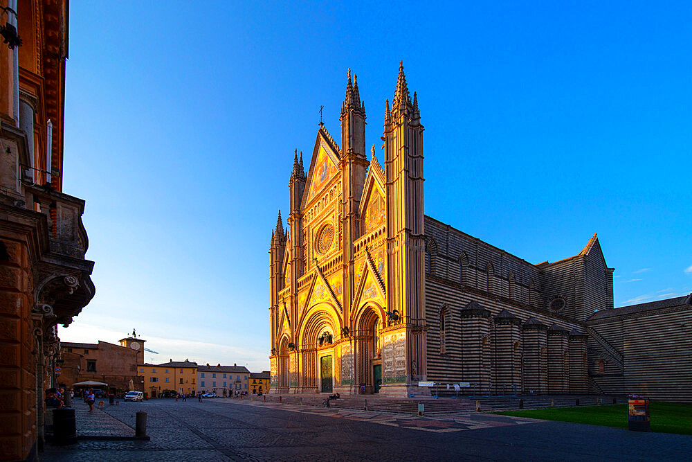 The Cathedral Basilica of Santa Maria Assunta, Orvieto, Terni, Umbria, Italy, Europe