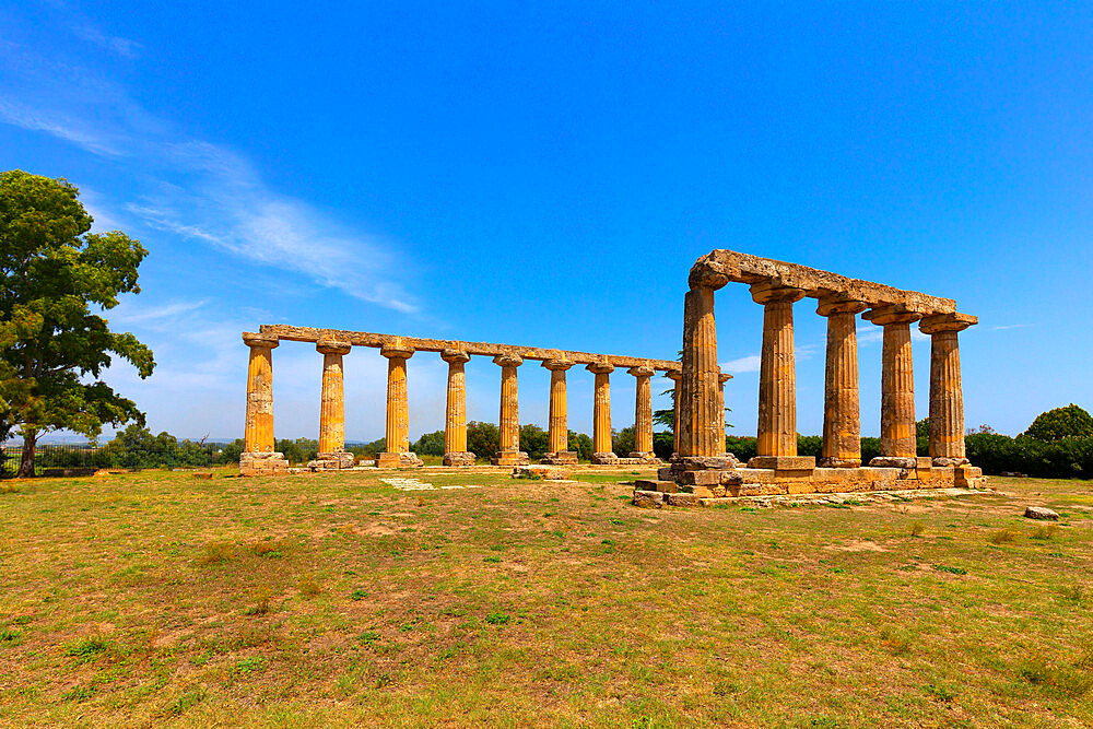 Temple of Hera (Palatine Tables), Bernalda, Matera, Basilicata, Italy, Europe